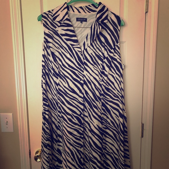 Jones New York Dresses & Skirts - Jones New York Zebra Dress 20W Jones New York Dresses & Skirts - Jones New York Zebra Dress 20W